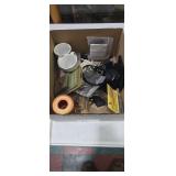 Vintage Tech and Household Accessory Assortment