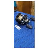 Rugged Black Round Baitcasting Fishing Reel