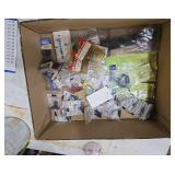 Fishing Tackle Lot: Hooks, Weights & Accessories