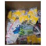 Assorted Fishing Tackle: Sinkers and Hooks