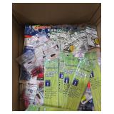 Assorted Fishing Hooks and Sinkers Bulk Lot