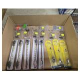 Assorted Fishing Lure Collection: Rigs and Jigs