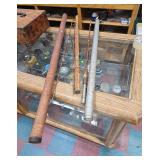 Vintage Bamboo Fishing Rod Set with Carrying Cases