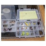 Assorted Fishing Fly Collection in Organizer