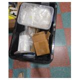 Assorted Plastic Packaging and Supply Collection
