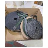 Set of Green Industrial Strapping Reels