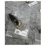 Vintage Gold and Black Scale Fishing Lure