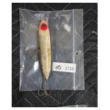 Vintage Wooden Red-Eyed Fishing Lure