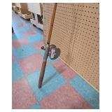 Vintage Bamboo Fishing Rod with Metal Reel