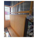 Retail Pegboard Display Wall Unit/ SEE DESCRIPTION