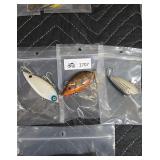 Set of Three Vintage Fishing Lures