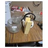 Misc Fish bowls & tea pot