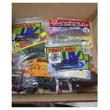 Assorted Soft Plastic Fishing Lures Lot
