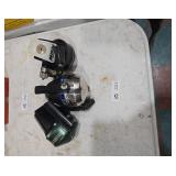 Set of Three Spincast Fishing Reels