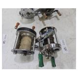 Collection of Vintage Conventional Fishing Reels