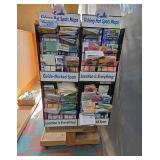 Fishing Hot Spots Maps Retail Floor Display Rack