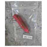 Vintage Pink and Brown Fishing Lure