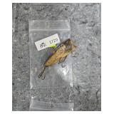 Vintage Wooden Popping Fishing Lure