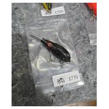 Vintage Yellow and Black Fishing Lure
