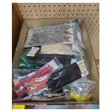 Tackle Box Assorted Fly Tying Material Lot
