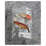 Vintage Orange Fishing Lure