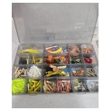 Assorted Soft Plastic Fishing Lure Collection