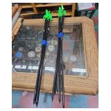 Set of Two Portable Rod Holder Stakes
