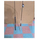 Set of Two Fishing Rods with Distinct Grips