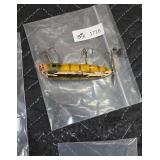 Vintage Yellow Perch Pattern Fishing Lure