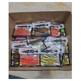 A.M. Fishing Garlic Infused Soft Plastics Lot