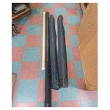 Set of Four Fishing Rod Travel Cases