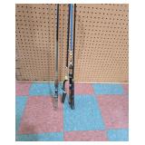 Set of Four Assorted Fishing Rods