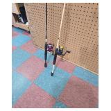 Set of Two Spinning Rod and Reel Combos
