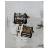 Vintage Pair of Fishing Reels
