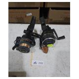 Pair of Vintage Spinning Fishing Reels