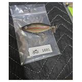 Vintage Fish-Shaped Metal Fishing Lure
