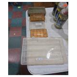Set of Five Assorted Plano Tackle Organizer Boxes
