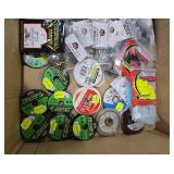 Assorted Fishing Tackle and Fly Tying Supplies
