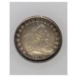 1806 Silver Draped Bust Half Dollar Coin