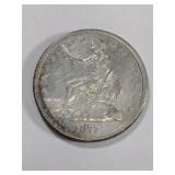 1877 S Trade Dollar Silver Coin