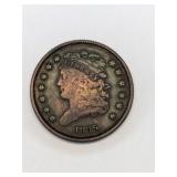 1835 Half Cent Coin