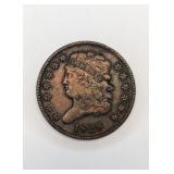 1828 Half Cent Coin with 13 Stars