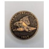 1857 Flying Eagle Cent Coin