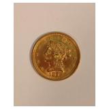 1898-P Liberty Head Gold 2 1/2 Dollar Coin