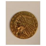 1912-P Indian Head Gold 5 Dollar Coin