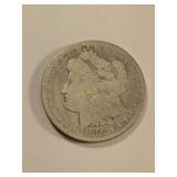 1882-CC Morgan Silver Dollar Coin