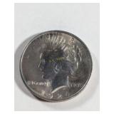 1924 Peace Silver Dollar Coin