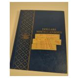 36 Peace Silver Dollar Coins in Book - 1922 to