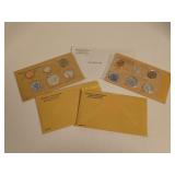 1957, 1959, 1960, 1961, 1963 U. S. Proof Coin Sets