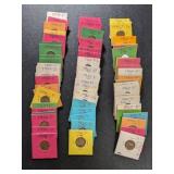98 Penny Coins from 1959 and 1960